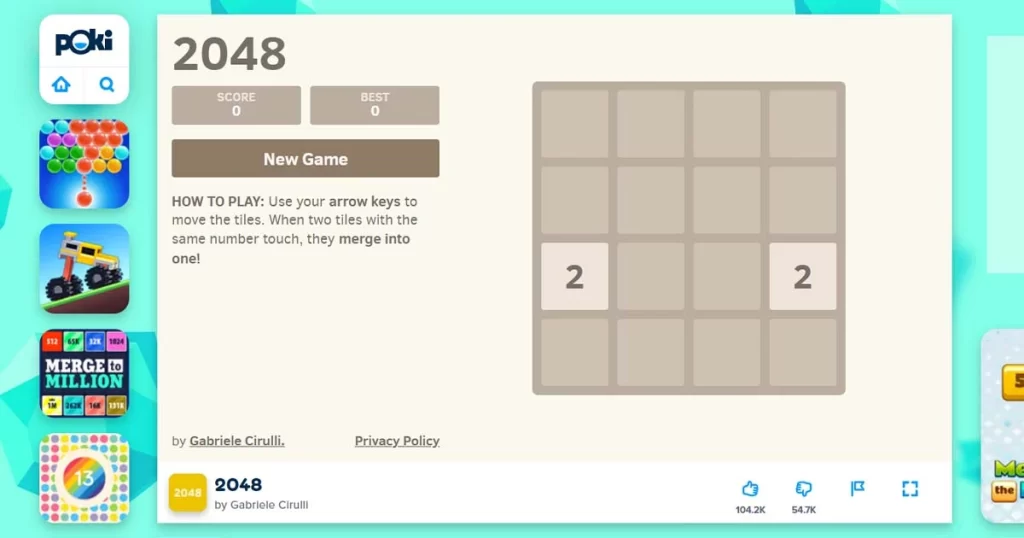 2048-best-poki-games