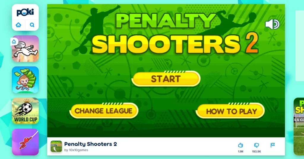 Penalty Shooters 2 - Best Poki Games