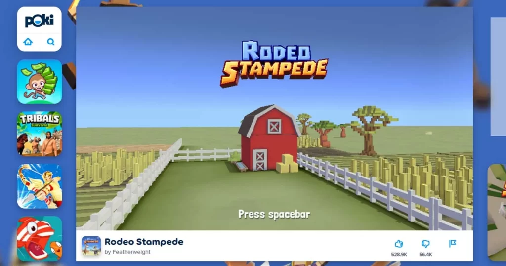 Roded Stampede - Best Poki Games